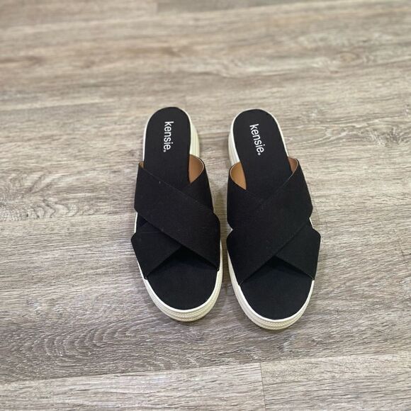 Kenzie platform slide sandals size 7.5M super comfortable. - Picture 3 of 8